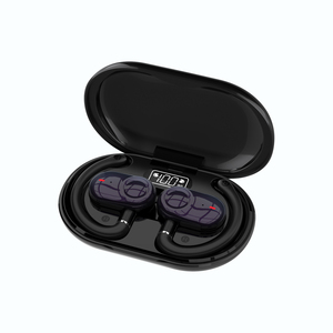 Écouteurs sans fil Neo Sport Contrôle tactile Affichage numérique Indicateur de batterie Écouteurs sans fil confortables pour un style de vie actif - Product Image 5