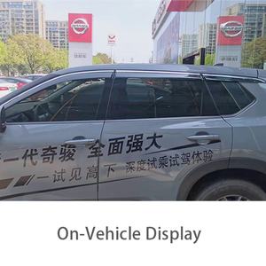 Déflecteurs de vent et de pluie pour vitres de voiture, ensemble premium pour Nissan X-Trail 2021, pour protection et confort - Product Image 2