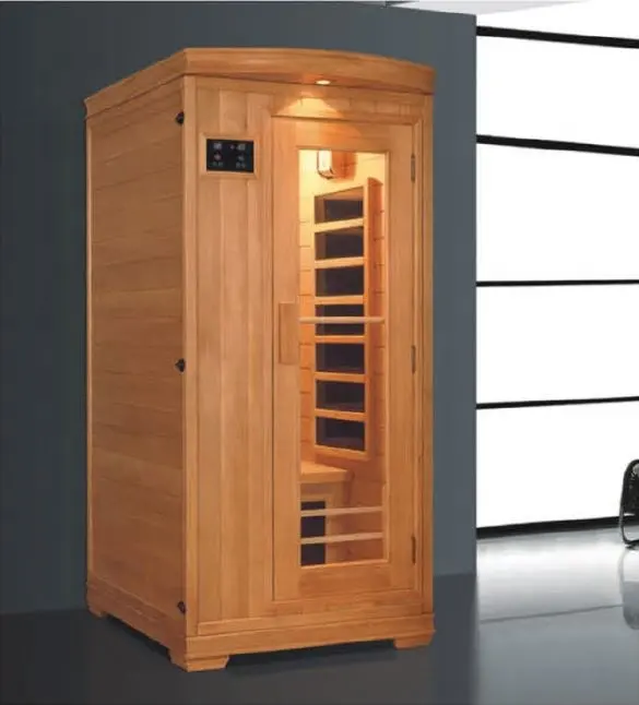 Sauna sec pour une personne Bain sauna Pièce en bois