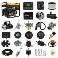 Kit de pièces détachées pour générateur : AVR, Stator, Rotor, Démarreur, Carburateur, Bougie d'allumage, Filtre, Roulements, Segments de piston et Faisceau de câblage