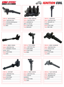 Bobinas De Encendido De coche 27301-2E601 27301-2E200 27301-2E100 27301-2M417 27301-03HA0 27301-2B010 para bobinas De encendido Hyundai Kia - Product Image 2
