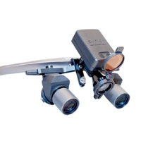 Lampe frontale HL8260 combinée à une loupe chirurgicale colorée SLT, conception intégrée sans fil, filtre jaune