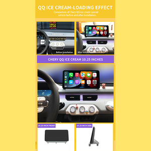Autoradio Android 4G + 64G Autoradio tactile 10.25 pouces avec Carplay sans fil Android Auto pour Chery - Product Image 5