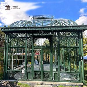 Gazebo in Ferro Battuto TREVI per Giardino, <span class=keywords><strong>Serra</strong></span> Personalizzata per Esterni in Vendita - Product Image 5