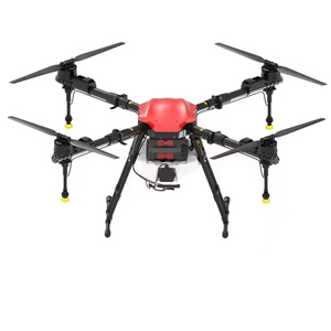 Drone agricole 4 axes 16L pour la protection des plantes avec pulvérisateur, quadricoptère RC pour les exploitations agricoles - Product Image 1