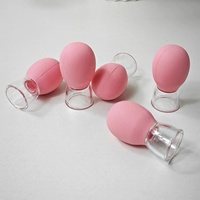 Masseur facial professionnel rose pour lifting du visage, thérapie par ventouses, ventouses faciales, ventouses anti-cellulite, massage corporel par aspiration