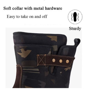 <span class=keywords><strong>Bottes</strong></span> d'hiver pour hommes en camouflage, mi-mollet, imperméables, isolées, antidérapantes, doublées <span class=keywords><strong>de</strong></span> fourrure, pour la <span class=keywords><strong>chasse</strong></span> en plein air - Product Image 2