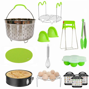 Panier de cuiseur à vapeur en acier inoxydable, <span class=keywords><strong>accessoires</strong></span> de cuiseur à vapeur instantané, vente en gros - Product Image 4