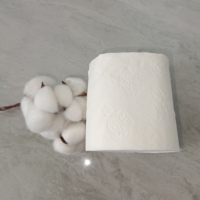 Papier toilette commercial Nanbo 24 rouleaux, sûr, 1 à 4 plis, doux, résistant, jetable, absorbant, fabriqué à partir de pâte de bambou, vente en gros