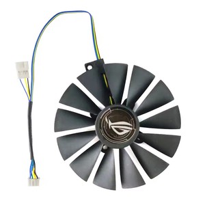 2FAN ใหม่พัดลม <span class=keywords><strong>GTX</strong></span> <span class=keywords><strong>1050</strong></span> GPU FDC10M12S9-C T129215SM 95มม. สำหรับ <span class=keywords><strong>Asus</strong></span> RX 580 570 470 gasus TX 1070TI 1050TI การ์ดจอ<span class=keywords><strong>1050</strong></span>พัดลมระบายความร้อน - Product Image 5