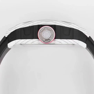 5A Grade Rm Style Skeleton Mechanical Watch Men's White Black Pink Case Durable Strap Hollow Movement Luxury Sport Wristwatch - Product Image 5