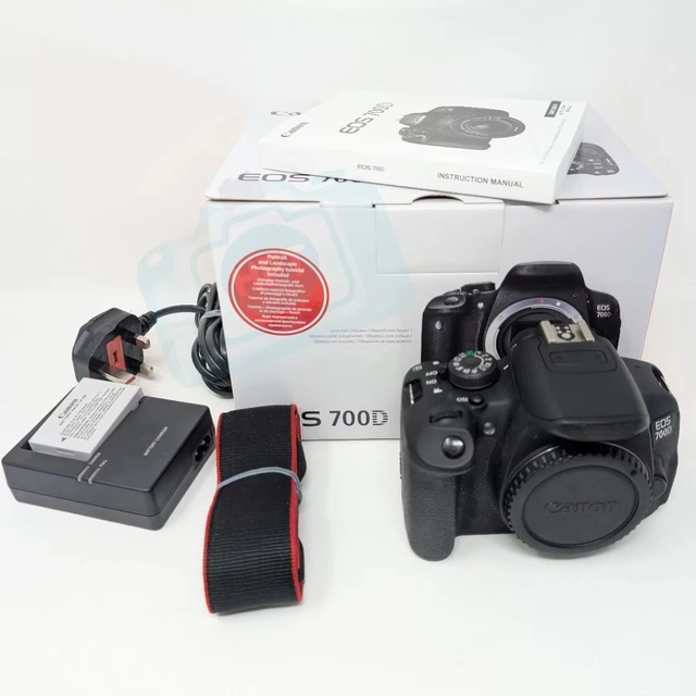 HFT Professional EOS 700D DSLR Camera CMOS 1080P Full HD Video SD Card Dual Card Slot Plastic Silicone Wholesale