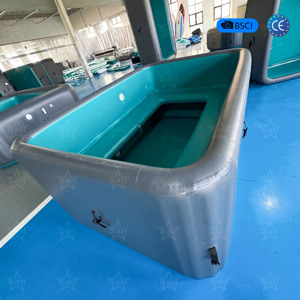 Bain à bulles portable rectangulaire avec siège confortable, installation rapide, fourniture d'usine pour utilisation hivernale, <span class=keywords><strong>piscine</strong></span> spa gonflable - Product Image 4