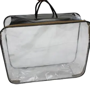 المهنية البلاستيك الشفاف حقيبة التخزين لحاف