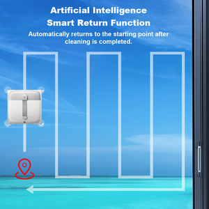 Robot de nettoyage Liectroux S9, avec 2 brosses rotatives, pulvérisation à 6 voies, 10 kPa, fonctionnement sans cadre, contrôle par application, commandes vocales 10 - Product Image 6