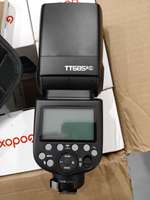 Flash de cámara Godox TT685II, flash profesional portátil TTL HSS compatible con Fuji, control remoto inalámbrico