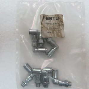 Acoplamiento Rápido Festo QSL-F-M7-4 1/8-6 Conector Neumático de Aire Metálico - Product Image 3