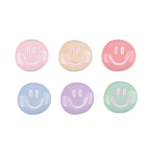 Aimants de réfrigérateur 3D colorés en forme de visage souriant, aimants de réfrigérateur mignons en résine avec aimant puissant en NdFeB pour cuisine/bureau/<span class=keywords><strong>tableau</strong></span> <span class=keywords><strong>blanc</strong></span> - Product Image 5