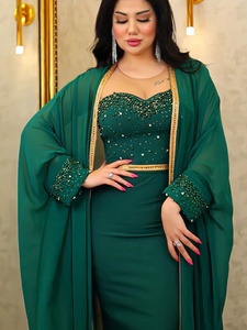 2024เดรสแอฟริกันสำหรับผู้หญิงชุด<span class=keywords><strong>2</strong></span>ชิ้นชุดเดรสยาว Maxi dashiki ชุดฤดูหนาวผู้หญิงแบบดั้งเดิมเสื้อผ้าแอฟริกันชุดนางฟ้า - Product Image 5