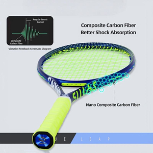 <span class=keywords><strong>Raquette</strong></span> de <span class=keywords><strong>tennis</strong></span> SALYWEE en fibre de carbone composite, 60 lb, pré-cordée, professionnelle, absorbant les chocs, pour adultes, vente en gros - Product Image 2