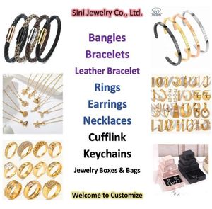 Bracelet à maillons cubains en acier inoxydable plaqué PVD or 18K pour femmes, barre d'identification <span class=keywords><strong>gravée</strong></span> sur mesure, étanche et non ternie, cadeau de bijouterie - Product Image 4