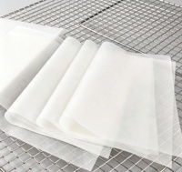Papier sulfurisé de cuisson double face enduit de silicone de qualité alimentaire, résistant à l'humidité, pour cuisine et barbecue, prix usine
