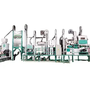 Complete Automatic Rice Milling Machine 30-40T/D Factory Price Commercial Parboiled Rice Production Line Auto Rice Mill Plant