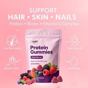 Gomitas de Proteína Sin Gelatina al por Mayor para Mujeres, para Nutrición Diaria y Envejecimiento Saludable con Colágeno y Vitamina C - Product Image 4