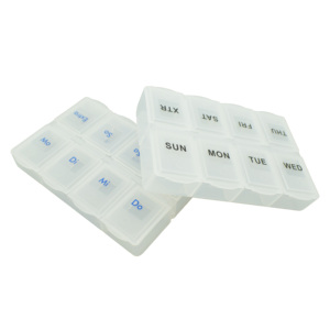 Dustproof 8 Grid Food Grade Medicine <b>Box</b> Portable Tablet <b>Storage</b> Container for Outdoor <b>Camping</b> Emergency Health Care Kits Custom - Product Image 3