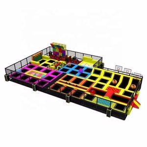 2025 nóng bán thương mại trong nhà/ngoài trời Trampoline công viên trẻ em an toàn nhảy Trampoline trên bán - Product Image 5