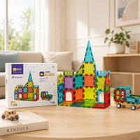Ensemble de jouets magnétiques pour fenêtres Color Window, 5,5 cm, OEM, blocs de construction magnétiques éducatifs pour enfants, distributeurs et boutiques de cadeaux dans le monde entier