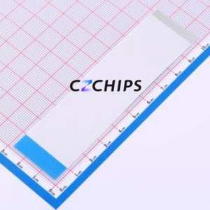 FFC-1.0-25-100-B-4-8 FFC Cable (Flexible Flat Cable) P=1mm Connector 25P 1mm 0.3mm Reverse - Product Image 2