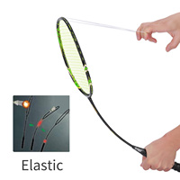 Raquette de badminton YODIMAN en fibre de carbone tissée, poignée en PU, écologique, légère, durable, professionnelle, de haute qualité, haute élasticité