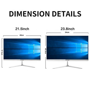 Computadoras Todo en Uno de Escritorio Ultrafinas con Bisel Estrecho, Directas de Fábrica, de 19 y 24 Pulgadas, Intel Core I5, <span class=keywords><strong>PC</strong></span> para Juegos, Todo en Uno - Product Image 3