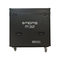 Flight case personnalisé pour console de mixage numérique Midas M32 Live, version normale avec roues, système de sonorisation de scène, équipement musical.