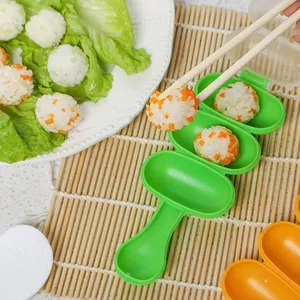 Eco-Friendly DIY Rice Ball Shaker Mould Onigiri Mold Sushi <b>Tools</b> Kitchen Accessories - Product Image 2