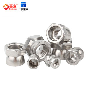 Quy Mô Chốt Nhà Máy Sản Xuất Đai Ốc Xoắn Chống Trộm M5 M6 M8 M10 M12 Đai Ốc Khóa Cao Chống Cắt - Product Image 5