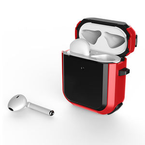 Pour <span class=keywords><strong>AirPods</strong></span> <span class=keywords><strong>2</strong></span> étui <span class=keywords><strong>de</strong></span> protection complet <span class=keywords><strong>avec</strong></span> <span class=keywords><strong>charge</strong></span> <span class=keywords><strong>sans</strong></span> <span class=keywords><strong>fil</strong></span> 4 coins anti-chute PC TPU housse d'écouteur <span class=keywords><strong>avec</strong></span> porte-clés Portable - Product Image 6