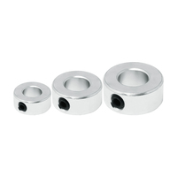 Produit personnalisé Collier de serrage rapide CNC en oxyde noir d'aluminium Collier de serrage d'arbre de verrouillage