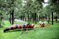 Décoration de parc zoologique : Centipèdes animatroniques réalistes de grande taille – Vente directe usine