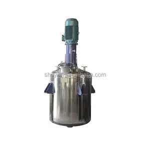 ss304 dispersing kettle silicone acrylic emulsion Platform Mixer Mixing Kettle with leg dispersion kettle