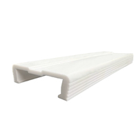 Profil de système de fenêtres UPVC résidentiel durable et écologique de couleur personnalisée pour l'extérieur de la cuisine et l'utilisation en supermarché