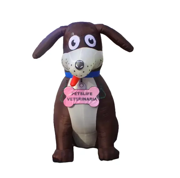 Лучшие продажи надувные собаки продвижение надувной мультфильм для рекламы