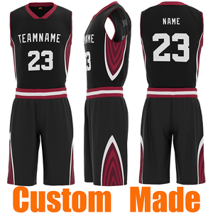 Uniformes de basket-ball sans manches en mesh personnalisés pour hommes, ensemble respirant de maillot et short en mesh, fabricant - Product Image 3