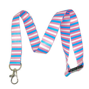 Lanière de sécurité personnalisée, porte-badge, collier, chaîne, lanière pour porte-carte et lanière en polyester, lanières personnalisées avec logo - Product Image 3