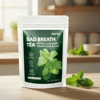 Teh Herbal Alami Penyegar Mulut Detoksifikasi Herbal Cina Penghilang Bau Mulut Teh dalam Sachet