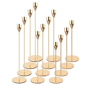 Nordic Modern <b>Gold</b> Metal <b>Candle</b> Holder Luxury Home Decor <b>Stick</b> Wedding Decorative Candlesticks for Christmas Valentine's Day - Product Image 5