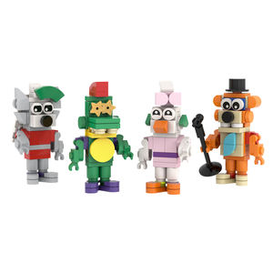 MOC1654 <span class=keywords><strong>FNAF</strong></span> Five Nights at Freddy's, Set de Construcción de Bloques de Monstruos Divertidos, Set de Juego, Figura de Acción, Modelo de Juguete - Product Image 1