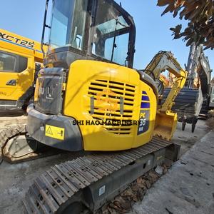 Mini-excavatrice Komatsu de 5 tonnes, faible nombre d'heures de travail, travaux de construction, PC55MR, mini-excavatrice sur chenilles d'occasion - Product Image 6