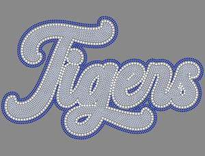 Aprise-Tête de Tigre hot fix strass transfert de chaleur fer sur motif conceptions - Product Image 6